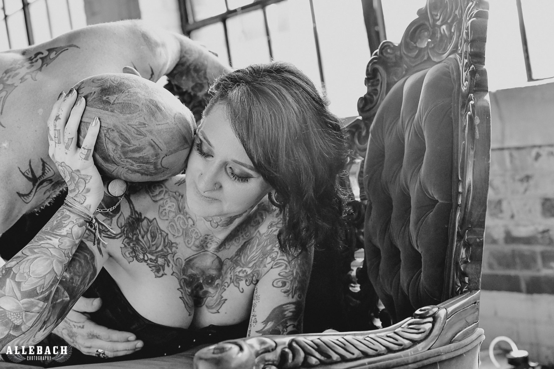 Tatted Couples Boudoir 