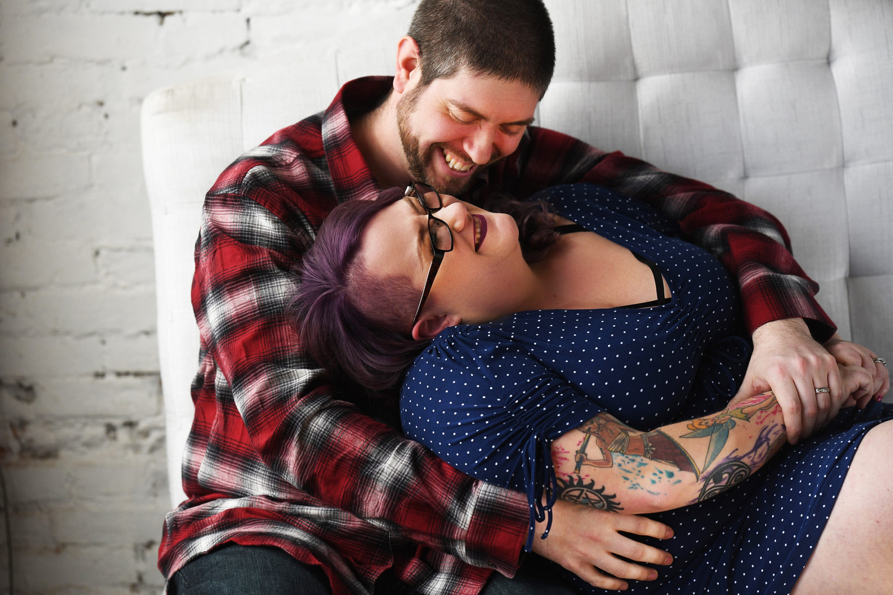 Couples Boudoir Photo Session at Allebach Photography