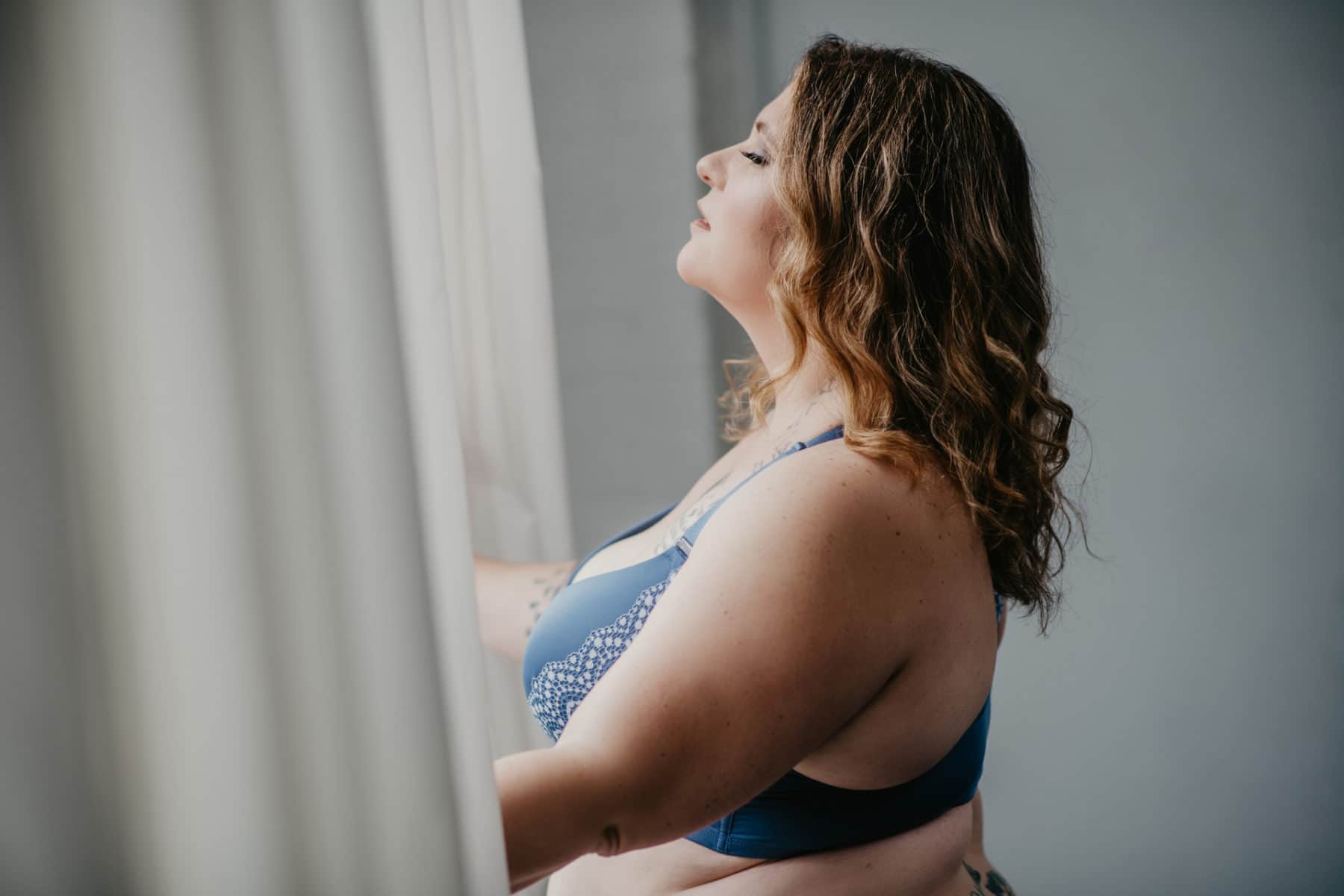 Natural Light Empowering Montgomery County Boudoir