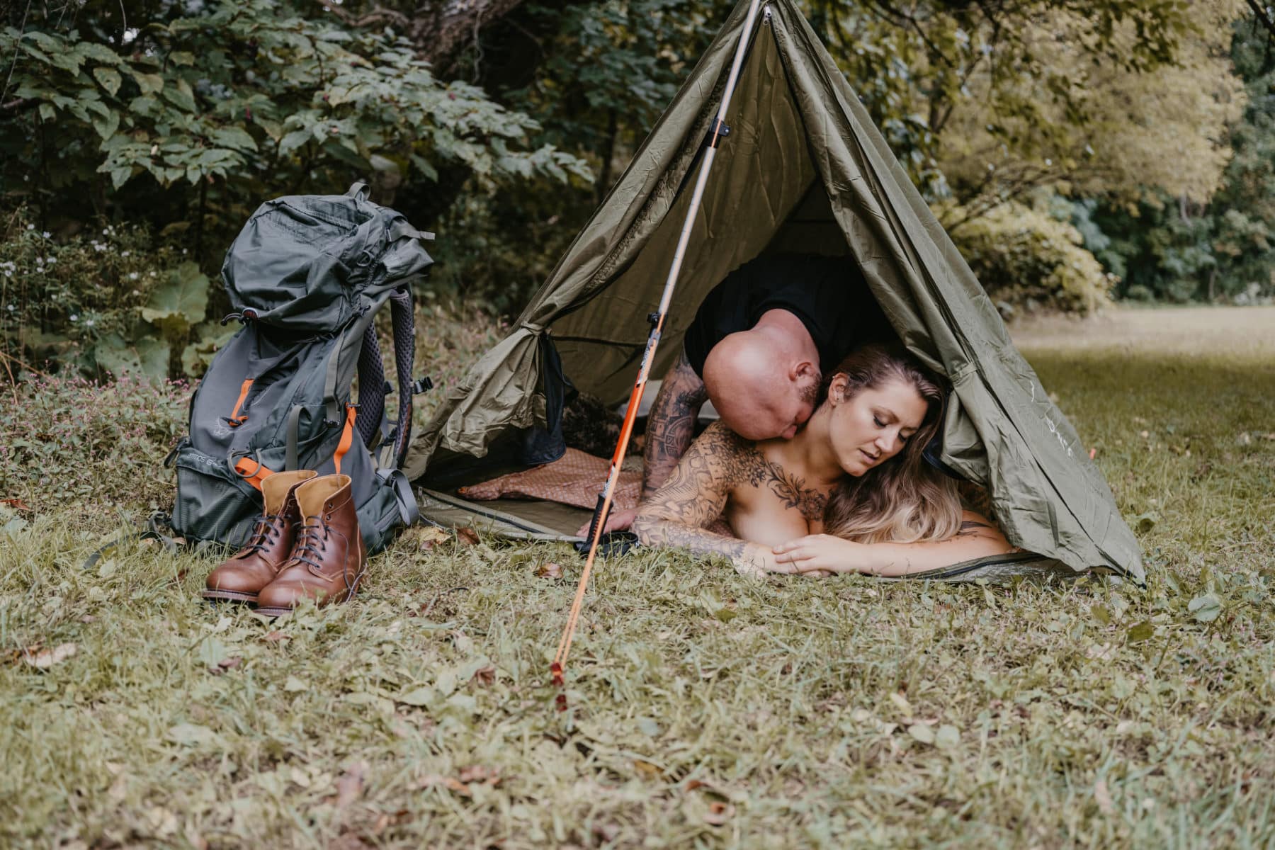 Outdoor boudoir, pennsylvania